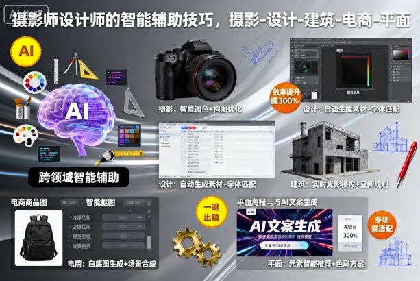 摄影师设计师的智能辅助技巧,摄影-设计-建筑-电商-平面-来友网创