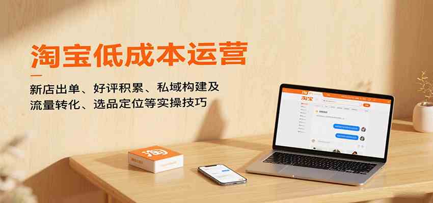 淘宝低成本运营,新店出单、好评积累、私域构建及流量转化、选品定位等(更新10月)-来友网创