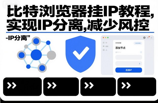 比特浏览器挂IP教程,实现IP分离,减少风控-来友网创