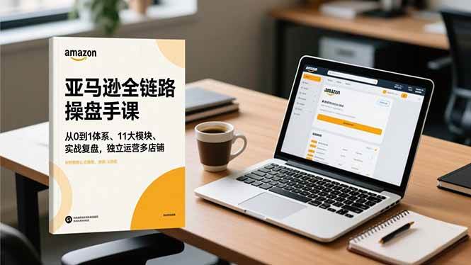 (16788期)亚马逊全链路操盘手课,从0到1体系、11大模块、实战复盘,独立运营多店铺-来友网创