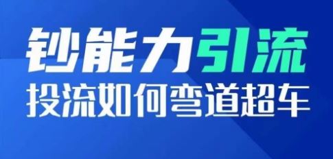 钞能力引流：投流如何弯道超车，投流系数及增长方法，创造爆款短视频-来友网创