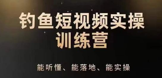 0基础学习钓鱼短视频系统运营实操技巧，钓鱼再到系统性讲解定位ip策划技巧-来友网创