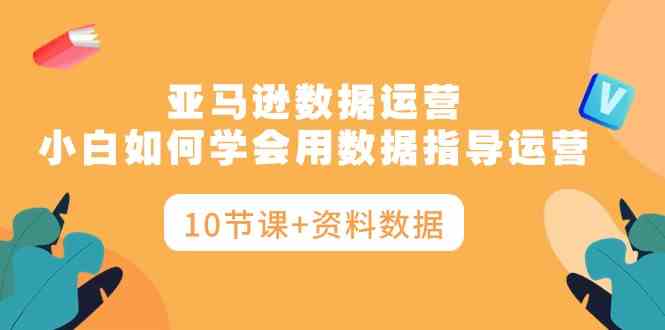 （10158期）亚马逊数据运营，小白如何学会用数据指导运营（10节课+资料数据）-来友网创