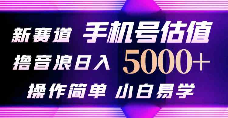 （10154期）抖音不出境直播【手机号估值】最新撸音浪，日入5000+，简单易学，适合…-来友网创