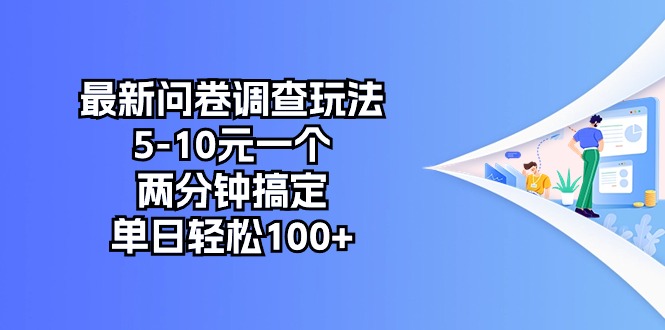 （10606期）最新问卷调查玩法，5-10元一个，两分钟搞定，单日轻松100+-来友网创