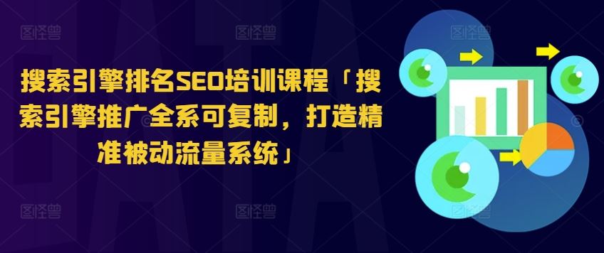 搜索引擎排名SEO培训课程「搜索引擎推广全系可复制，打造精准被动流量系统」-来友网创