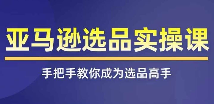 亚马逊选品实操课程，快速掌握亚马逊选品的技巧，覆盖亚马逊选品所有渠道-来友网创