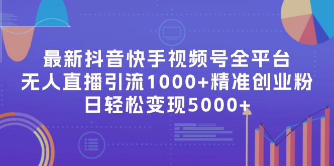 （11970期）最新抖音快手视频号全平台无人直播引流1000+精准创业粉，日轻松变现5000+-来友网创