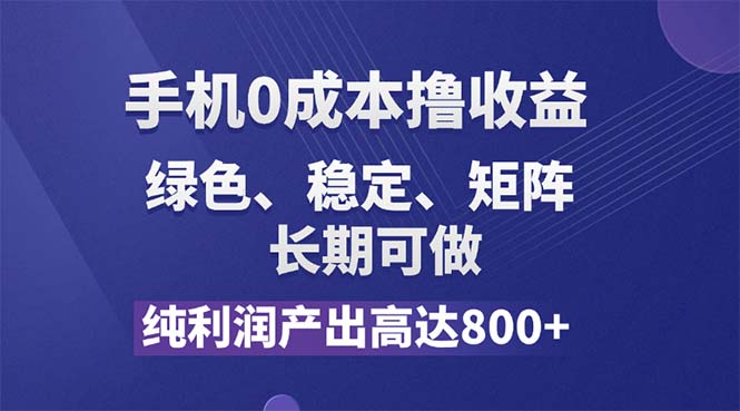 （11976期）纯利润高达800+，手机0成本撸羊毛，项目纯绿色，可稳定长期操作！-来友网创