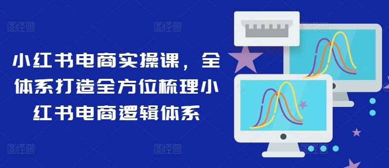 小红书电商实操课，全体系打造全方位梳理小红书电商逻辑体系-来友网创