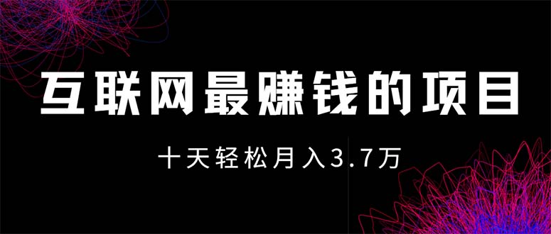 （12396期）互联网最赚钱的项目没有之一，轻松月入7万+，团队最新项目-来友网创