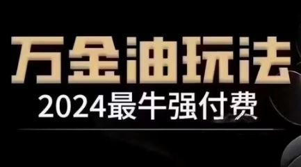 2024最牛强付费，万金油强付费玩法，干货满满，全程实操起飞-来友网创