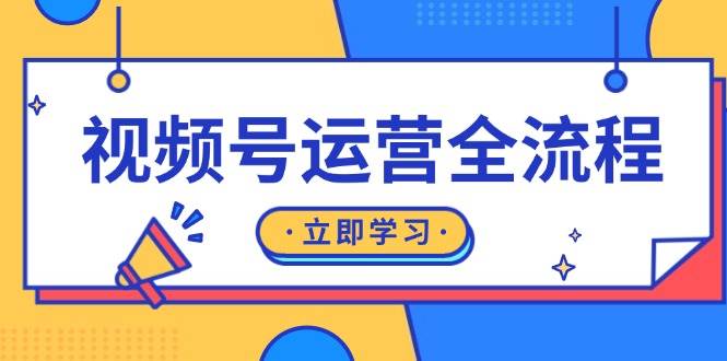 （13401期）视频号运营全流程：起号方法、直播流程、私域建设及自然流与付费流运营-来友网创