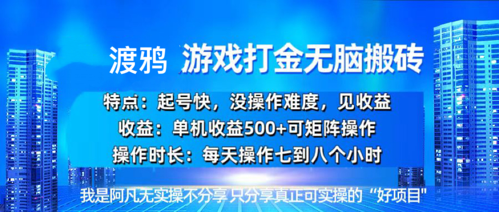 （13501期）韩国知名游戏打金无脑搬砖单机收益500+-来友网创