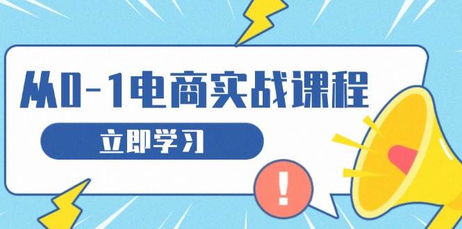 （13594期）从零做电商实战课程，教你如何获取访客、选品布局，搭建基础运营团队-来友网创