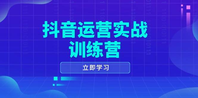 （14057期）抖音运营实战训练营，0-1打造短视频爆款，涵盖拍摄剪辑、运营推广等全过程-来友网创