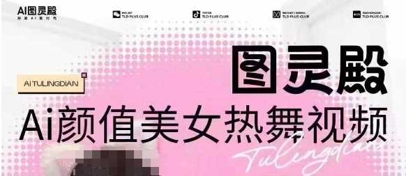 全网首发，原价988图灵殿AI颜值美女热舞视频，云端生图，轻松过原创-来友网创