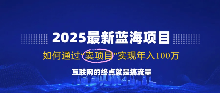 （14305期）2025最新蓝海项目，零门槛轻松复制，月入10万+，新手也能操作！-来友网创