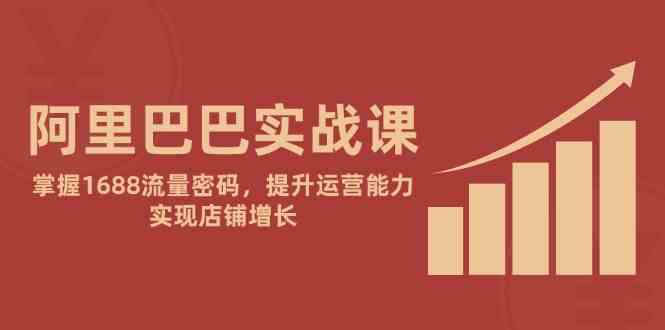 阿里巴巴实战课：掌握1688流量密码，提升运营能力，实现店铺增长-来友网创