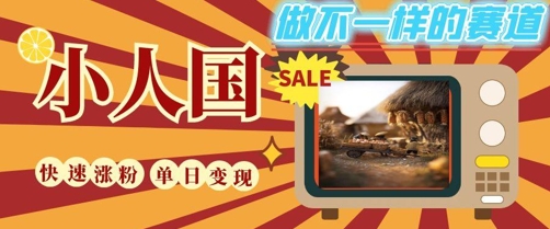 DeepSeek+绘图+视频制作小人国微观视频，小白轻轻松松上手，条条爆款，条条变现，单日就能收益-来友网创