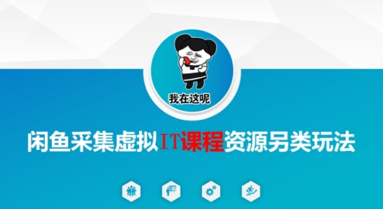 闲鱼采集虚拟IT课程资源另类玩法，干货满满-来友网创